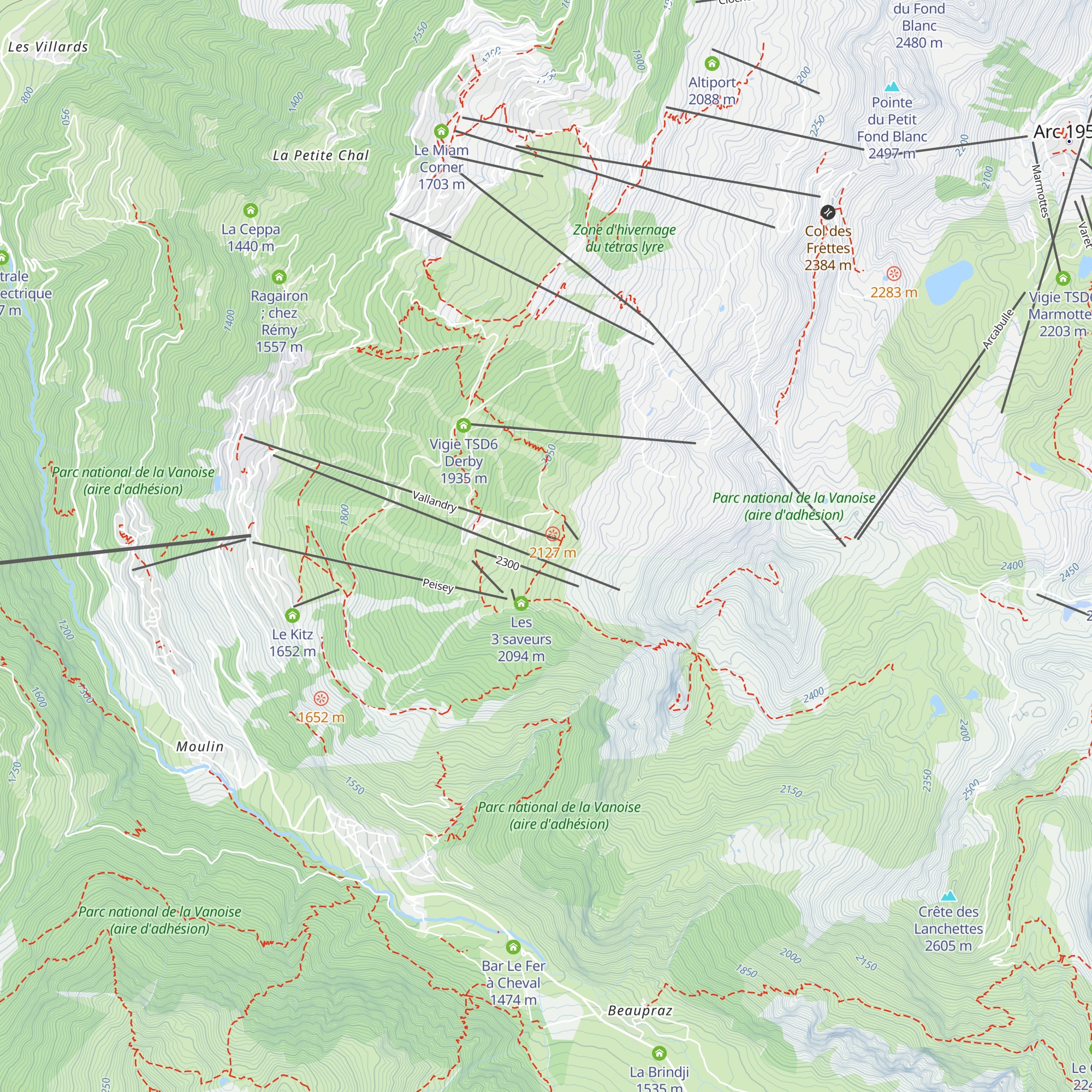 Aux Enfants Terribles map