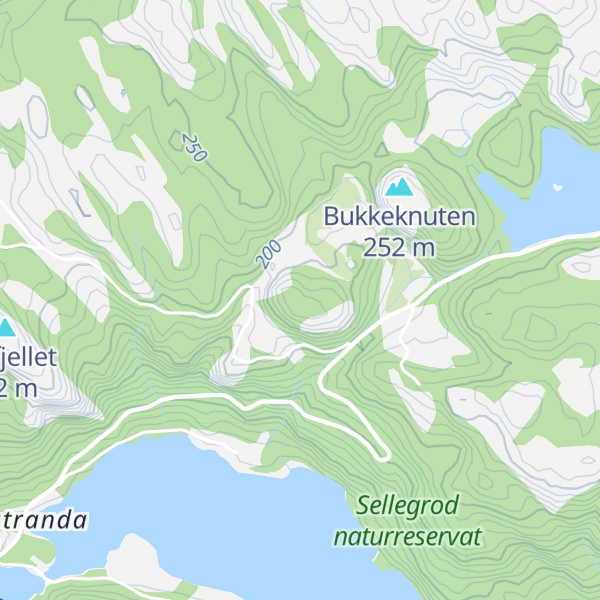Map of Kaldåsen