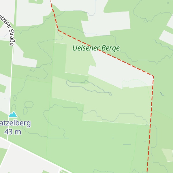 Map of Itterbecker Heide