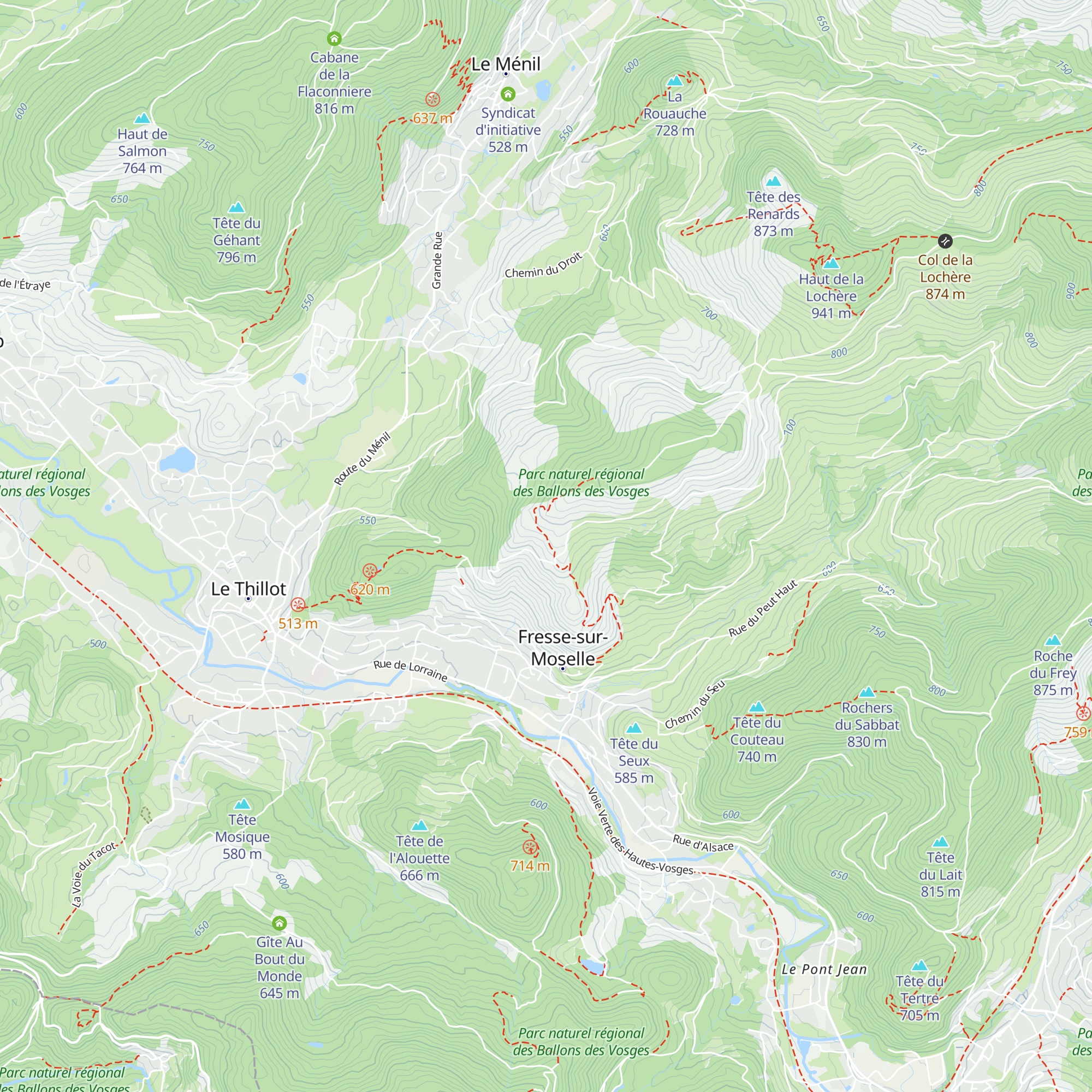 Cabane des chasseurs du pic des Corbeaux map
