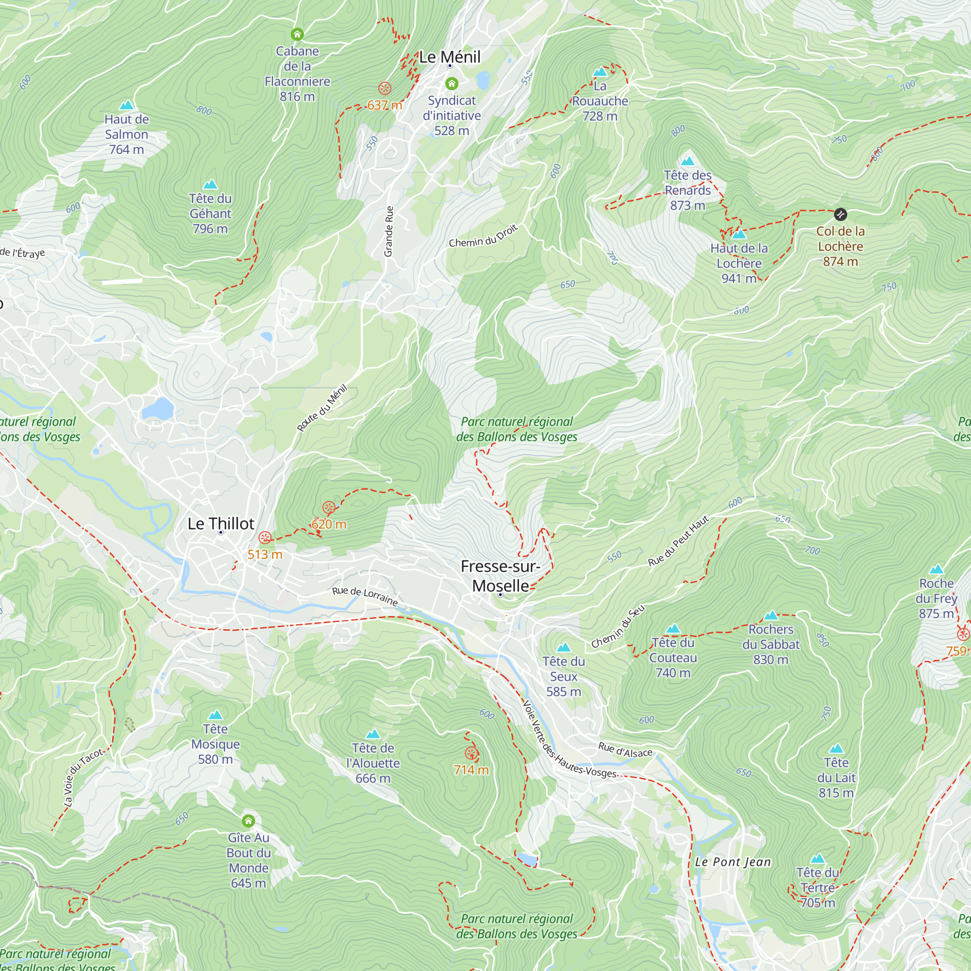 Cabane des chasseurs du pic des Corbeaux map