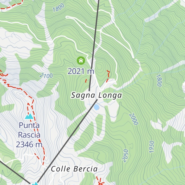 Map of Baita della Luna