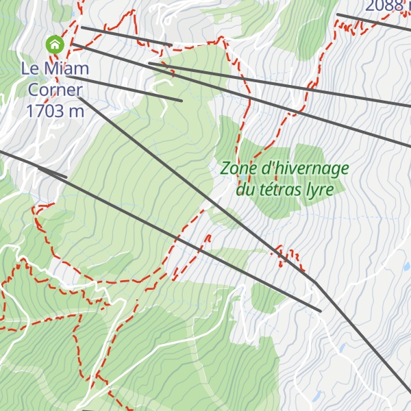 Map of Chalet Grillette