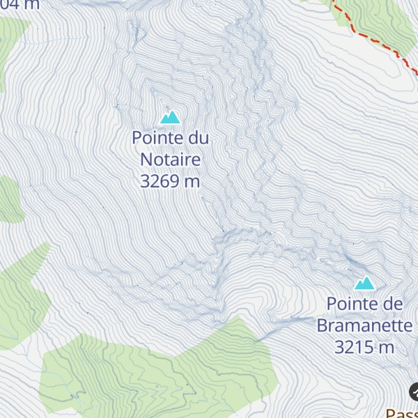 Map of Trou des Chamois