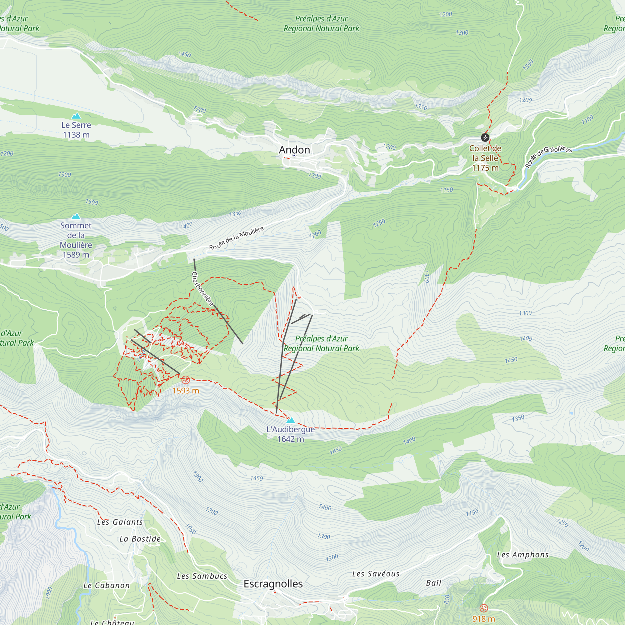 Restaurant La Christania - Chez Huguette map
