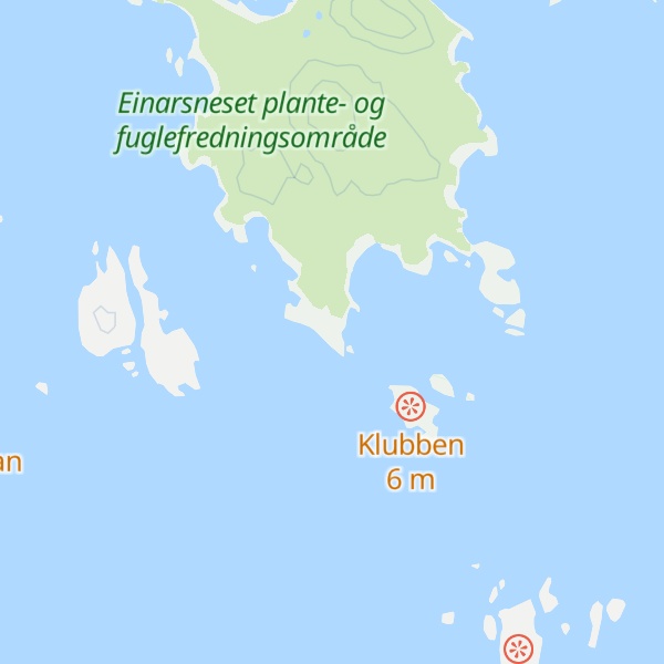 Map of Kveldsundbergan