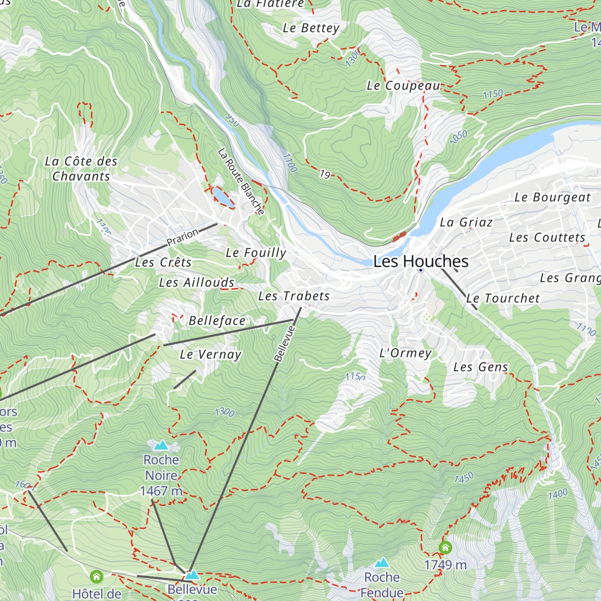 Le Refuge des Loups map