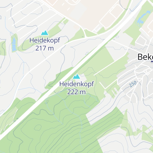 Map of Heidenkopf