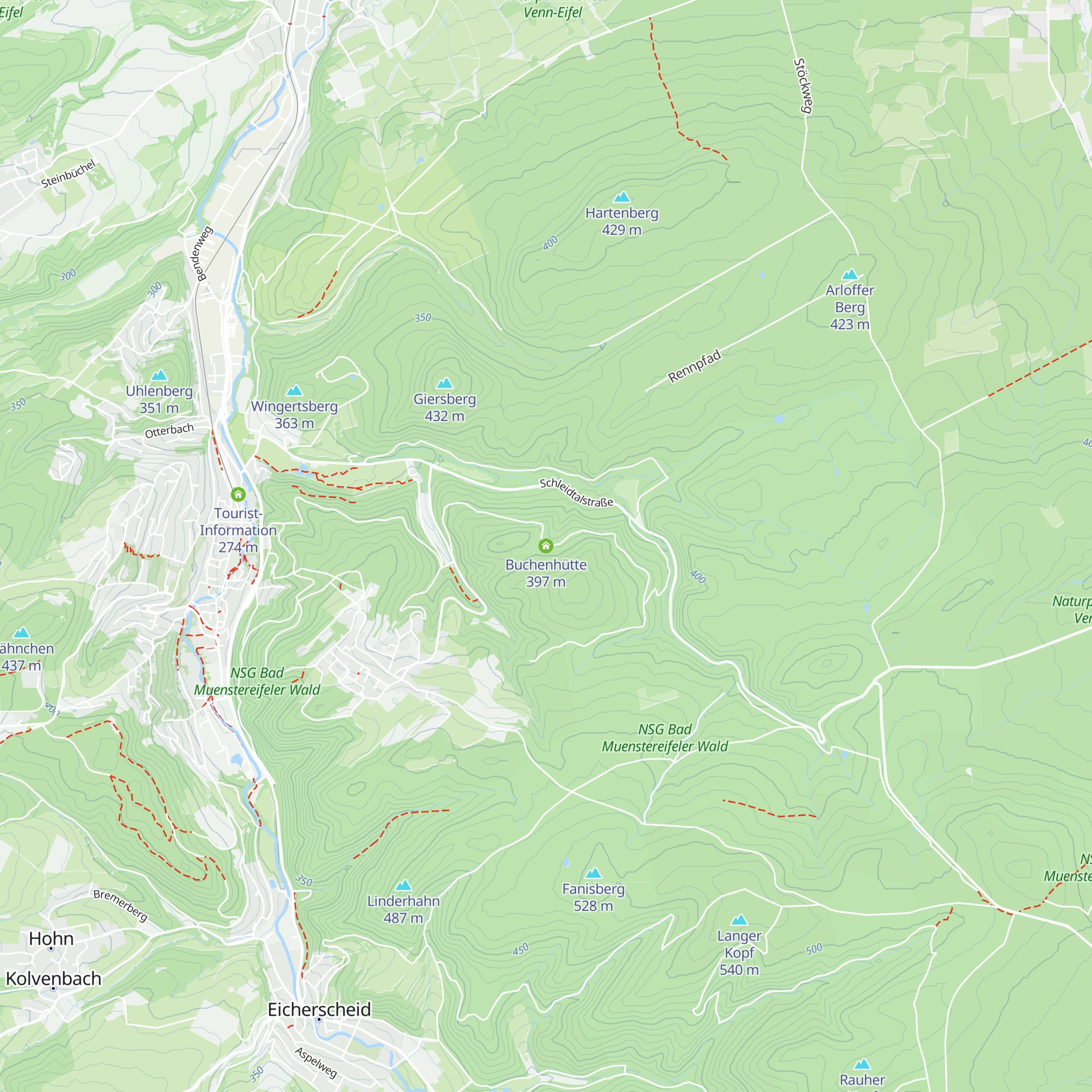 Buchenhütte map