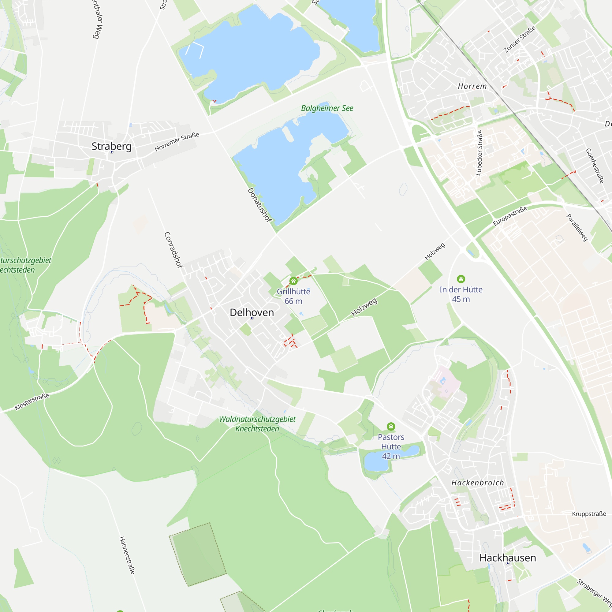 Großschutzhütte map