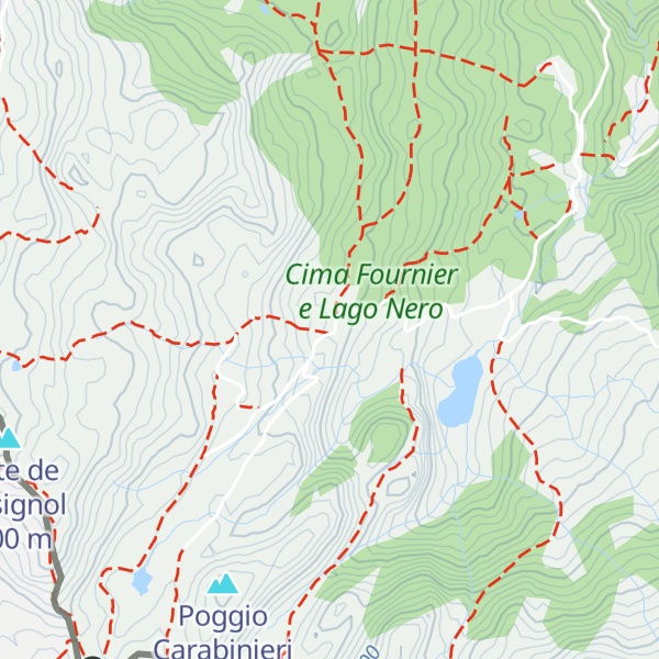 Map of Capanna Mautino