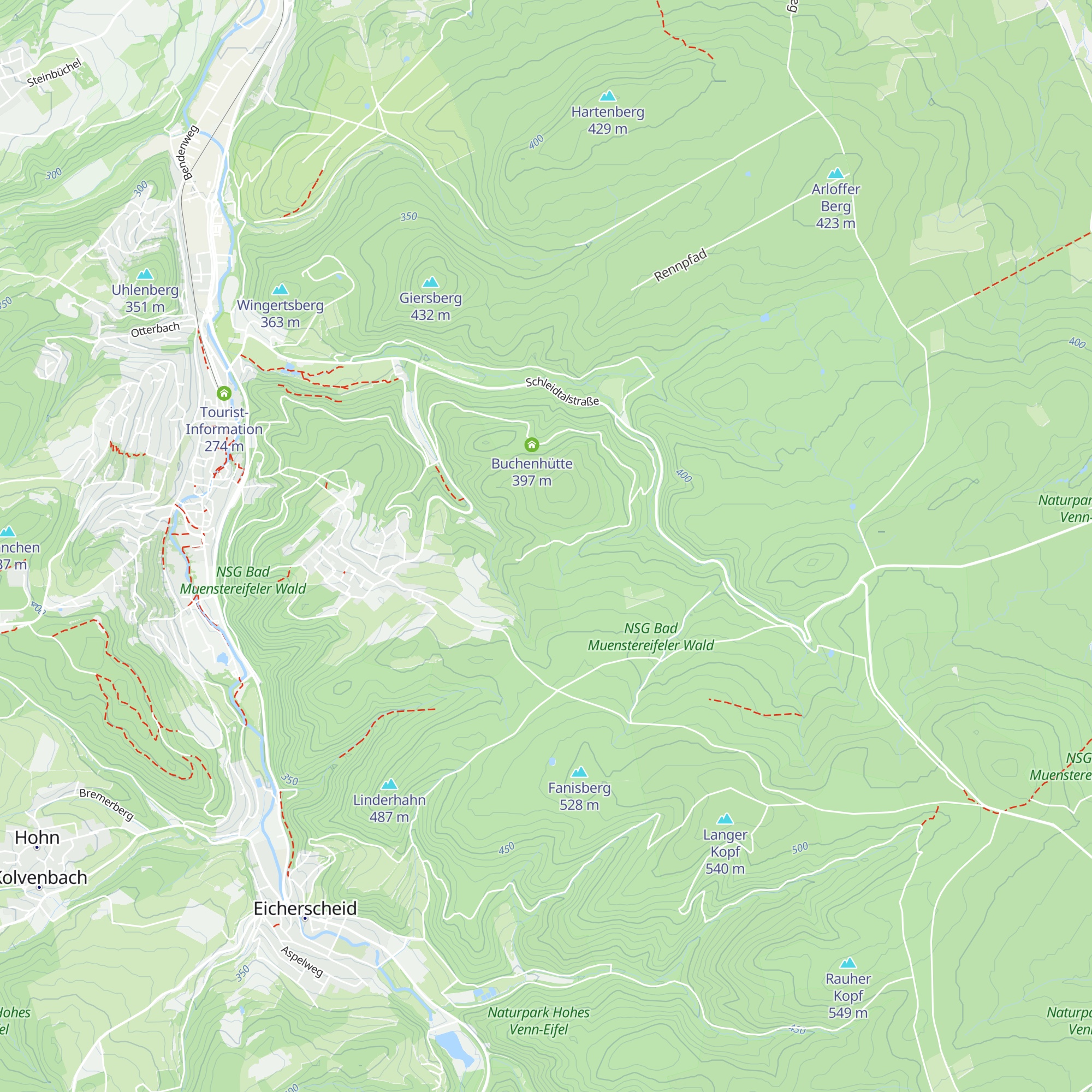 Eichenhütte map
