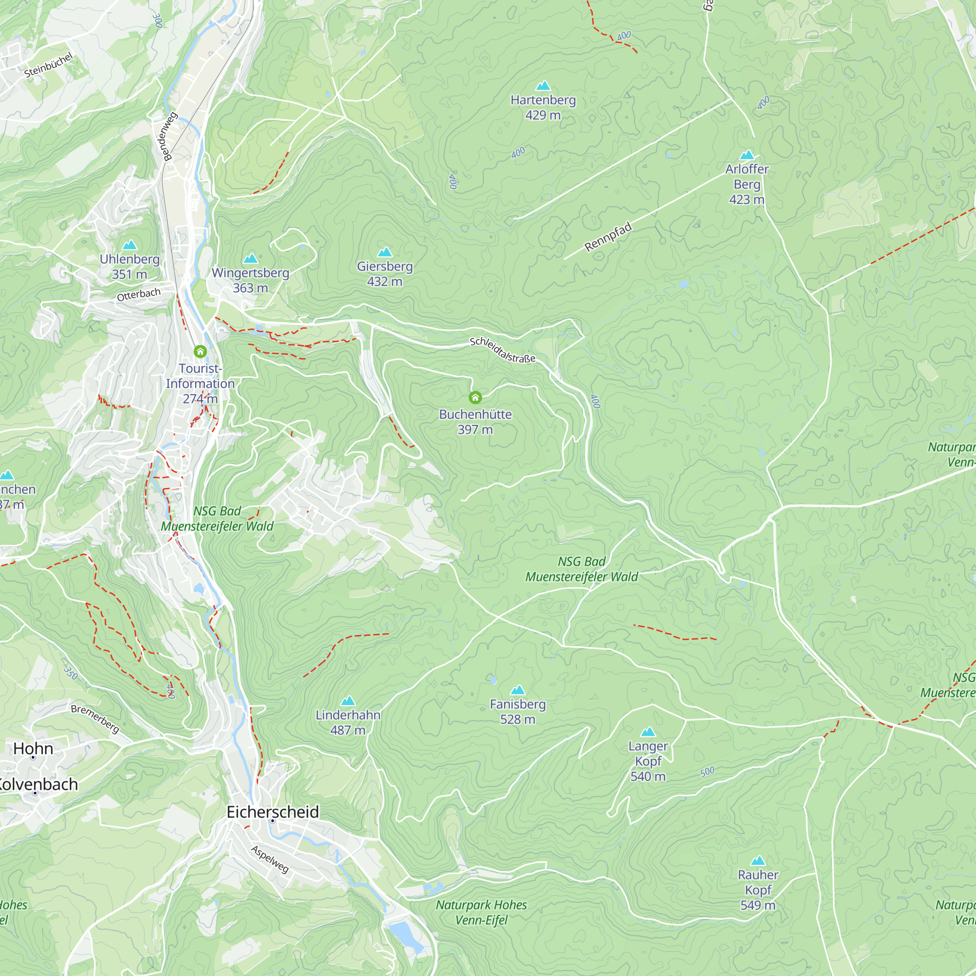 Eichenhütte map