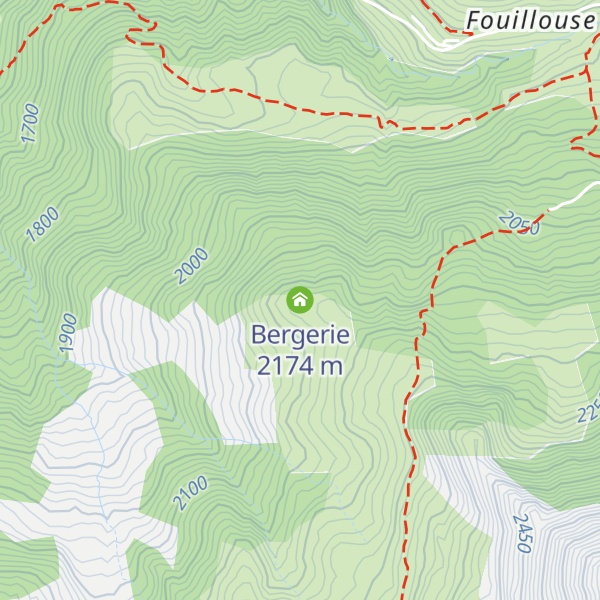 Map of Bergerie