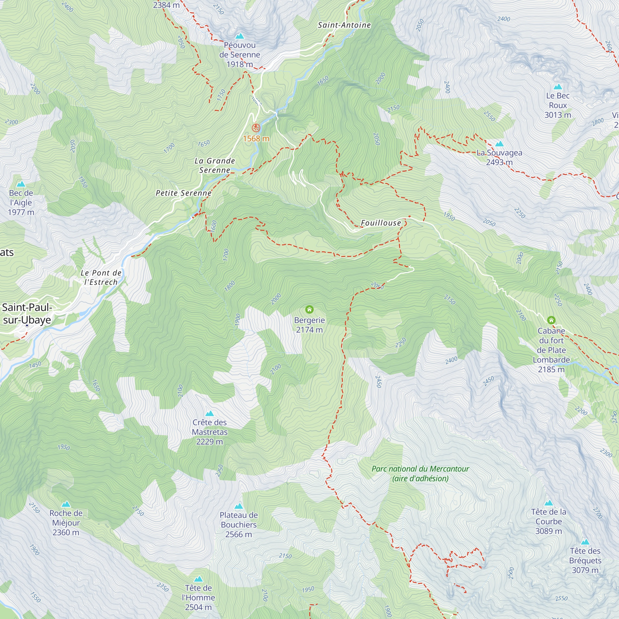 Bergerie map