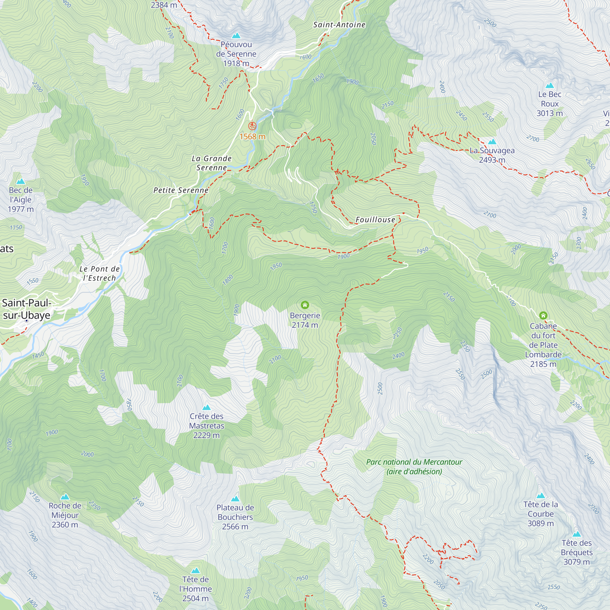 Bergerie map