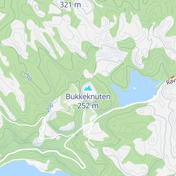 Map of Bukkeknuten
