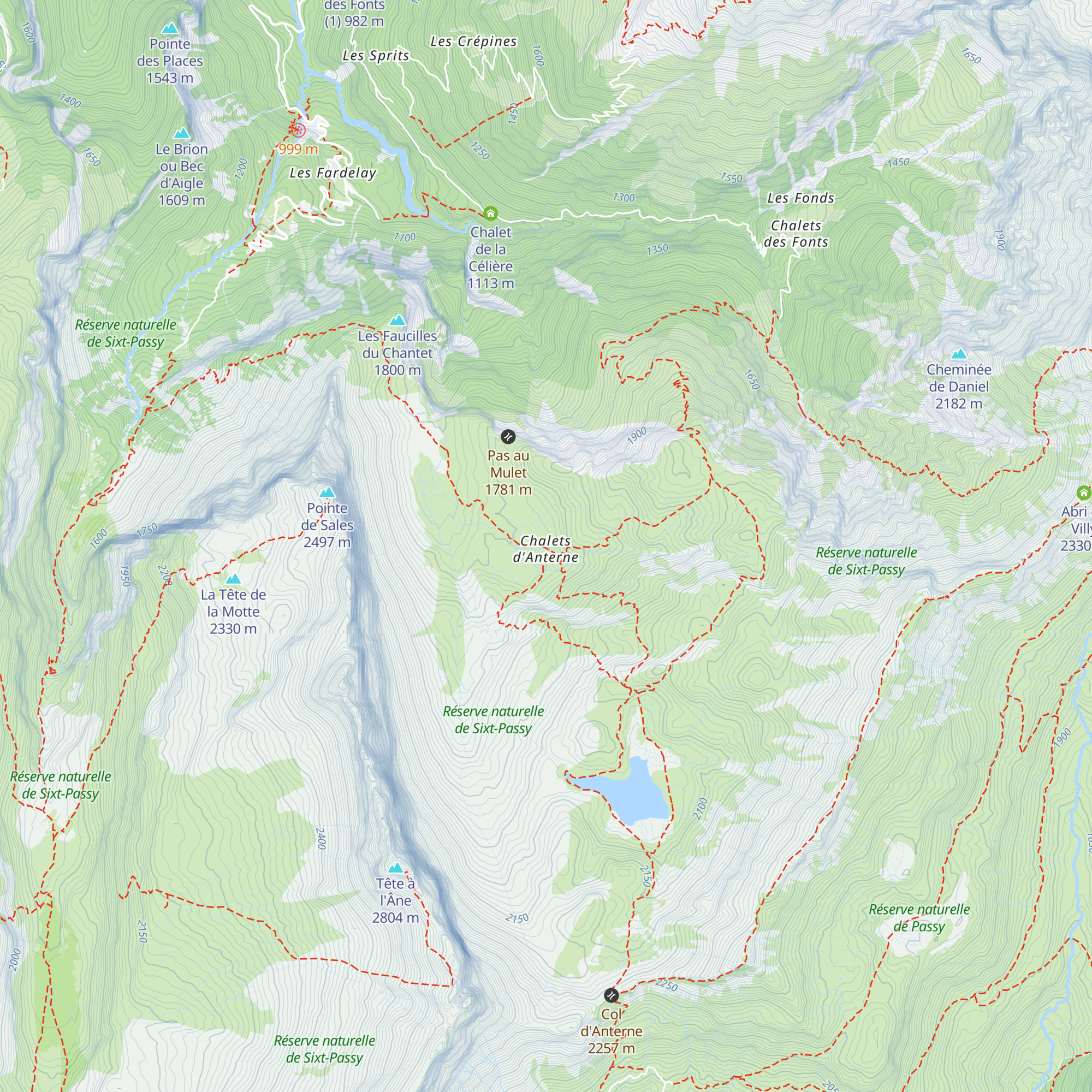 La Fruitière map
