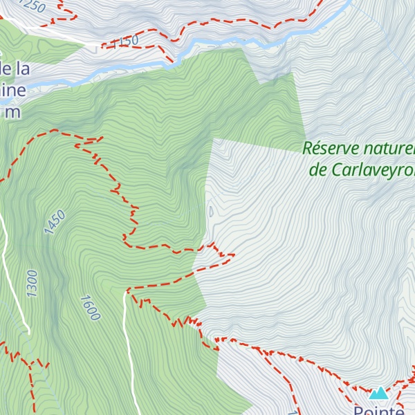 Map of Tête à Châtelet