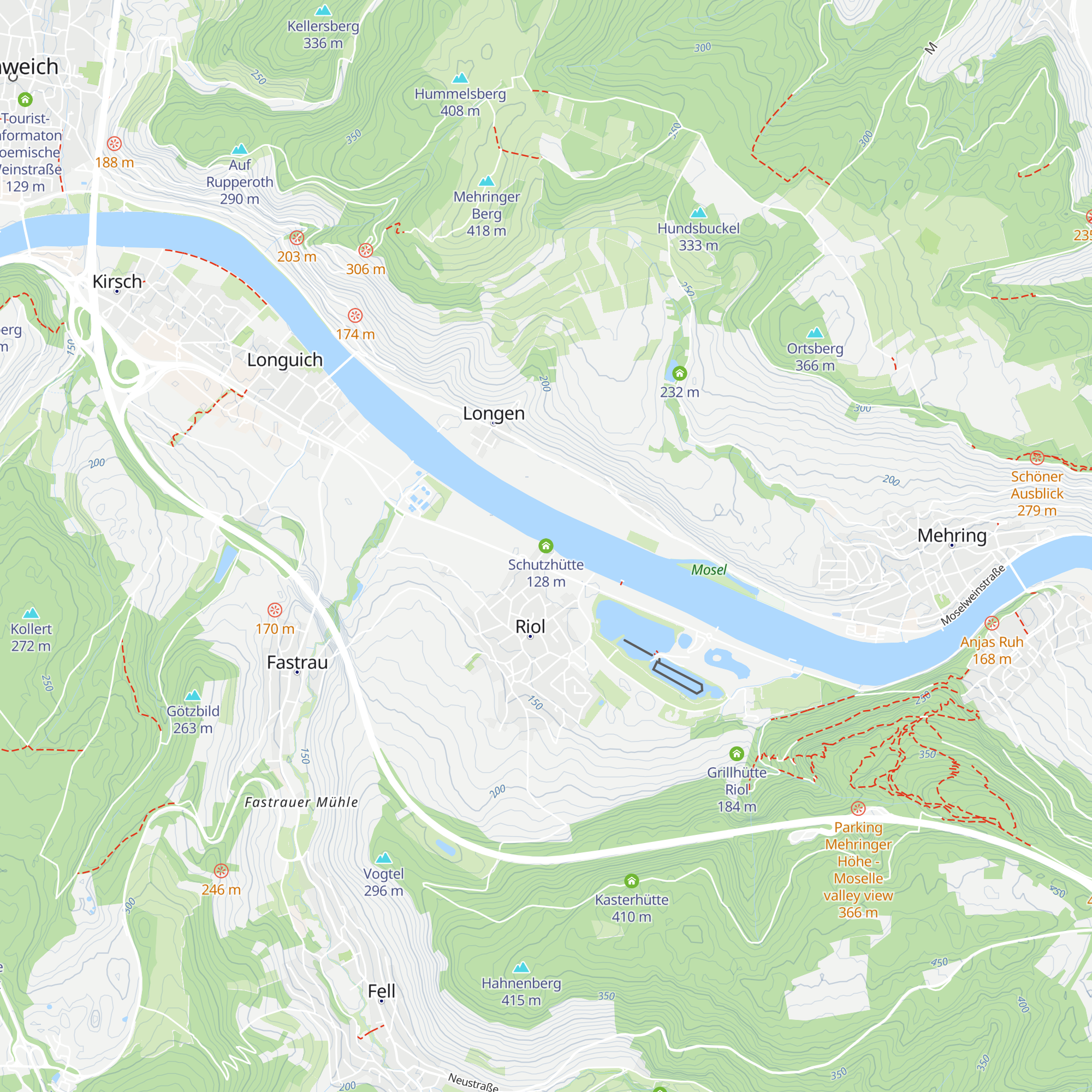 Schutzhütte map