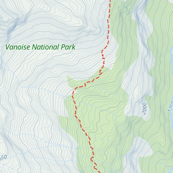 Map of Refuge de l'Arpont