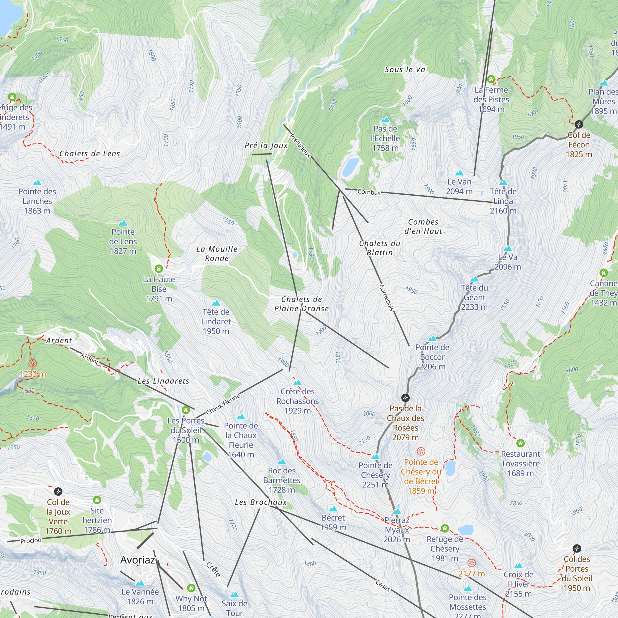 Chez Crepy map