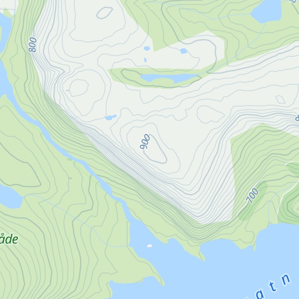 Map of Hestekvæknuten