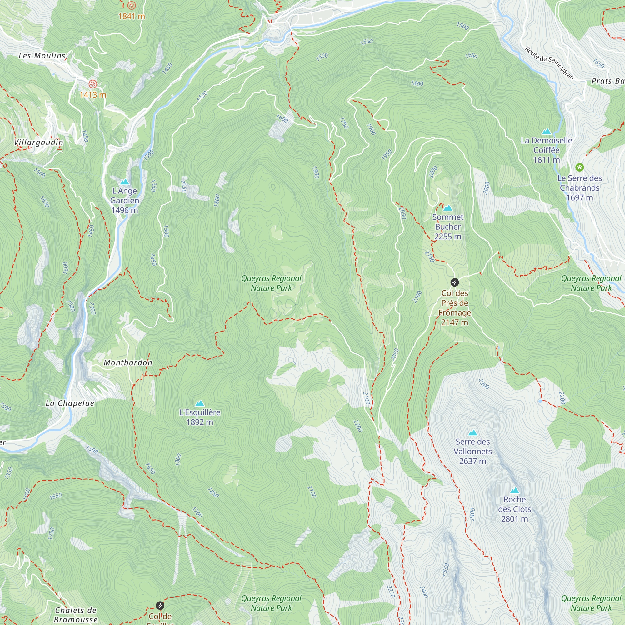 Bergerie de la Sommette map