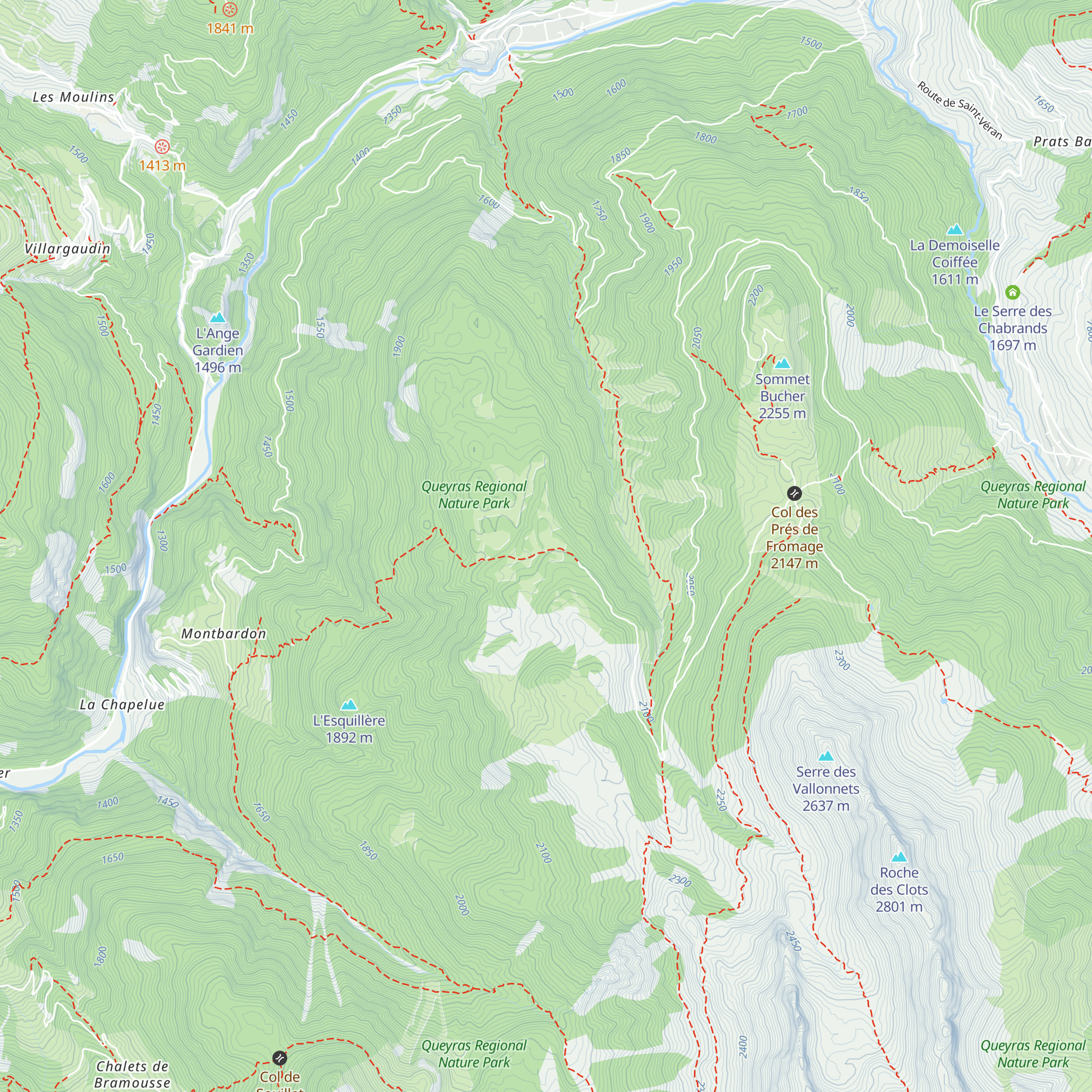 Bergerie de la Sommette map