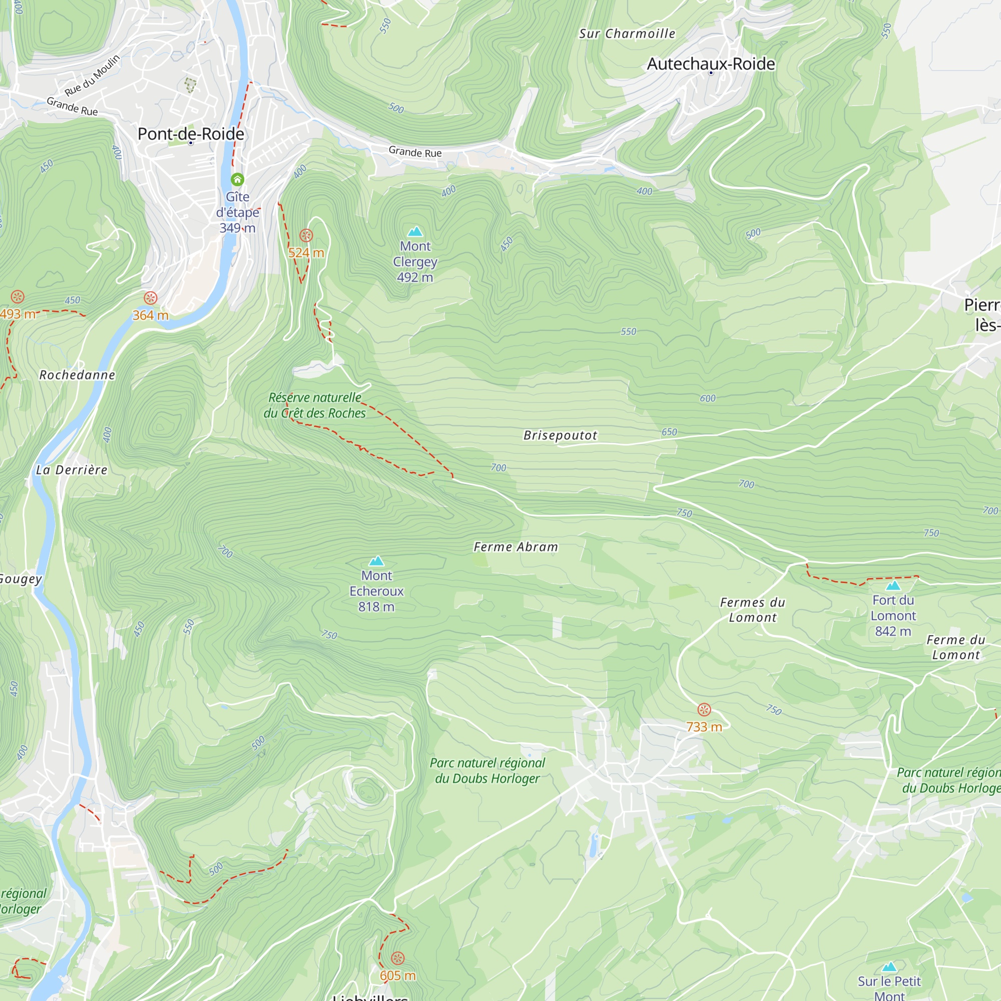 Tour Carré map
