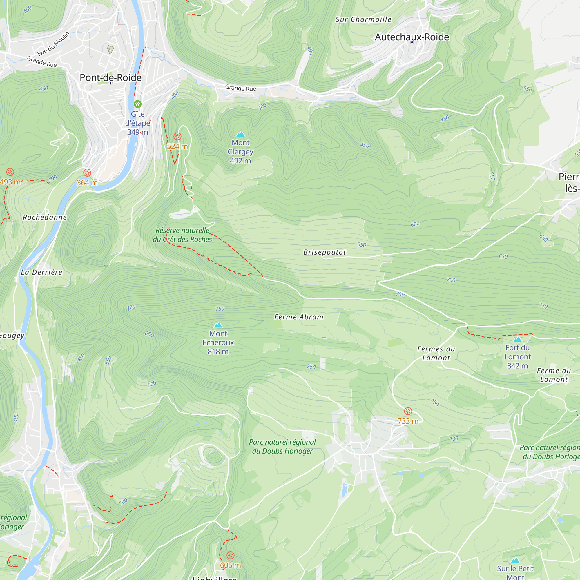 Tour Carré map