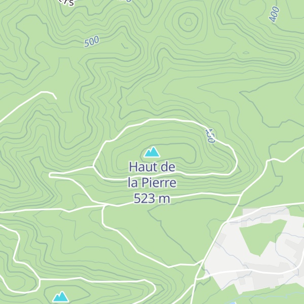 Map of Haut de la Pierre