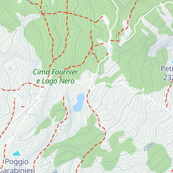 Map of Rifugio militare alpino "Brigata Alpina Taurinense"