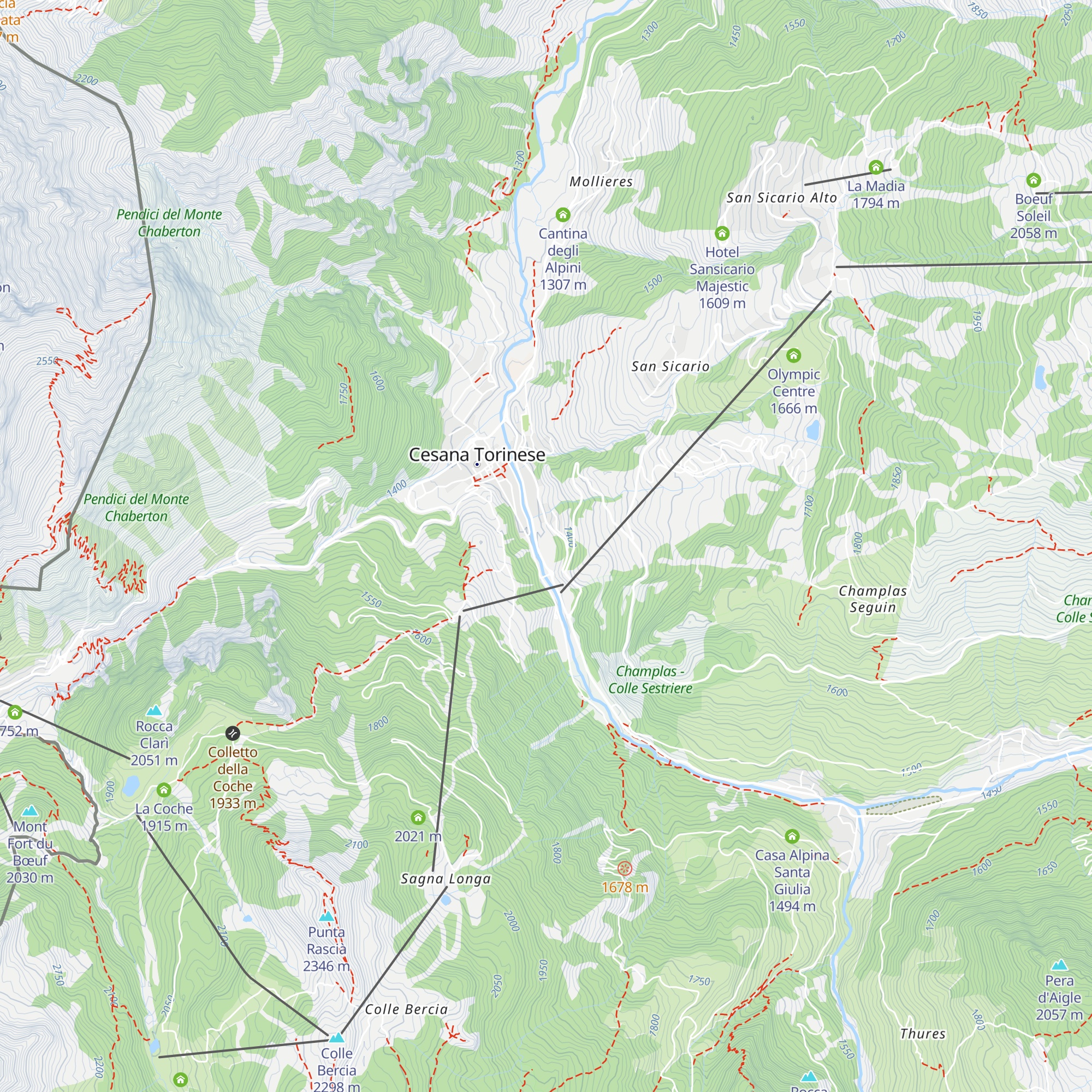 Hotel Club Solaris map