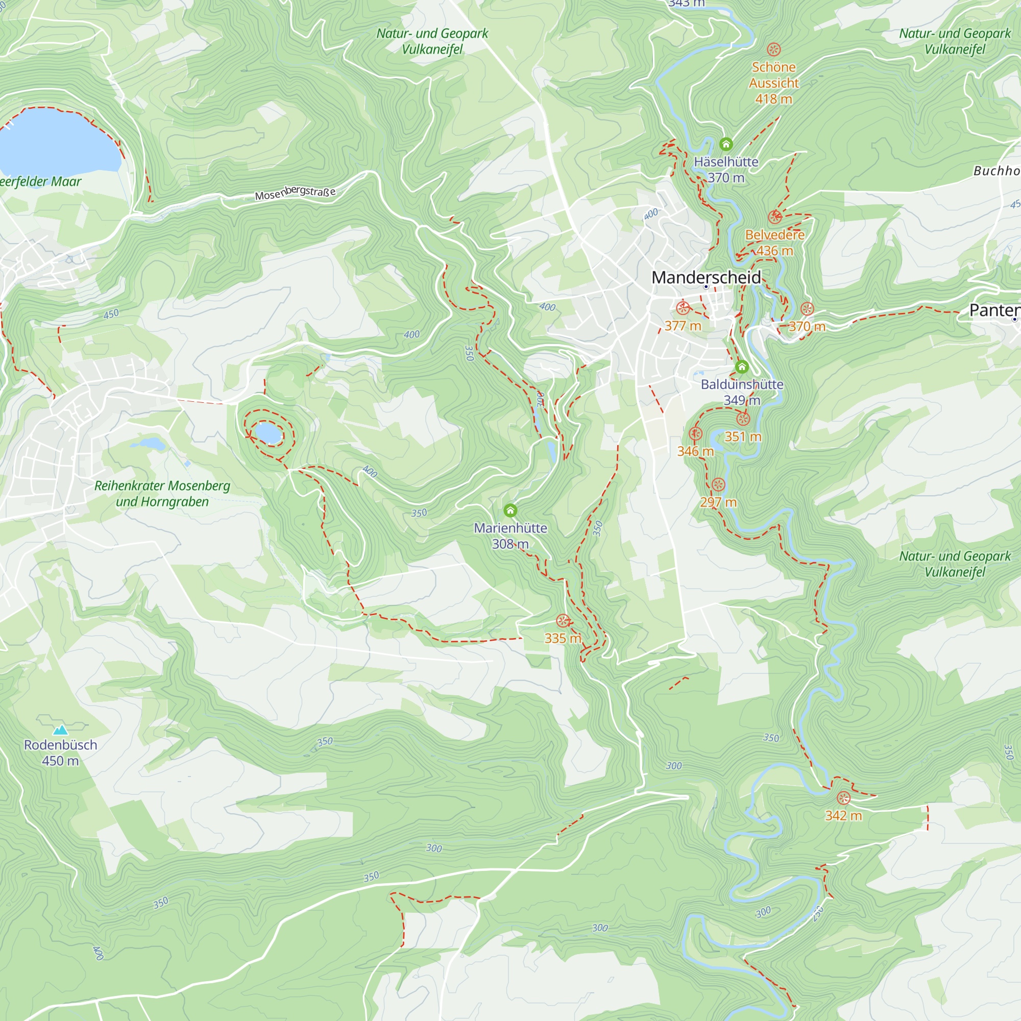 Marienhütte map