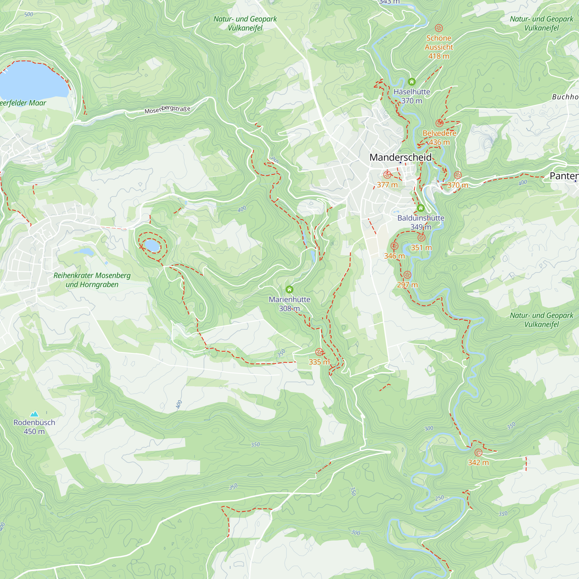 Marienhütte map
