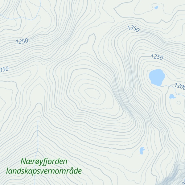 Map of Solbjørganipa øst for
