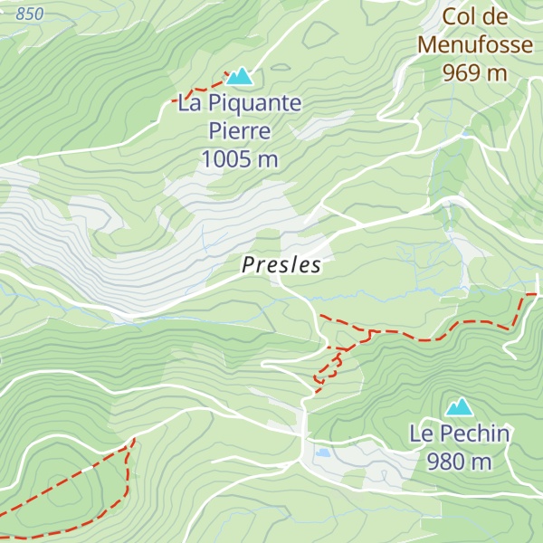 Map of Gîte de la Barre