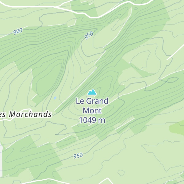 Map of Le Grand Mont