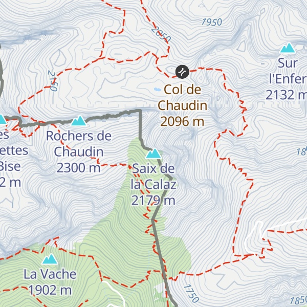 Map of Saix de la Calaz