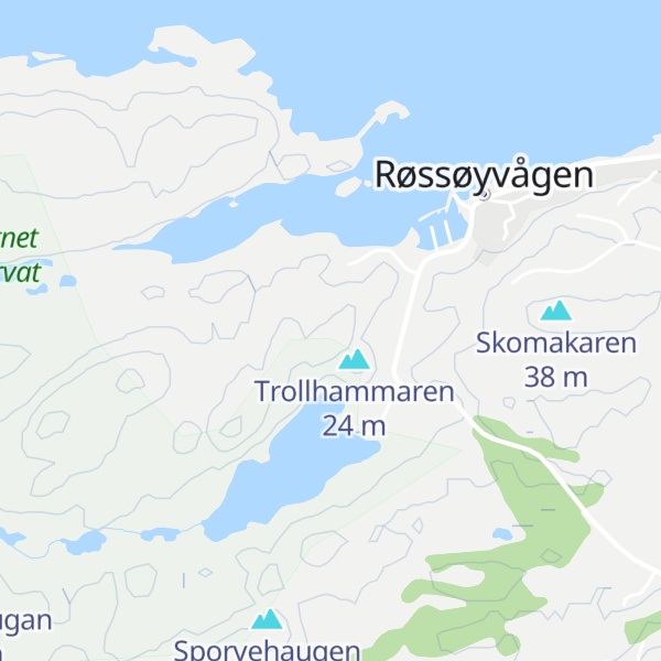 Map of Rundehaugen