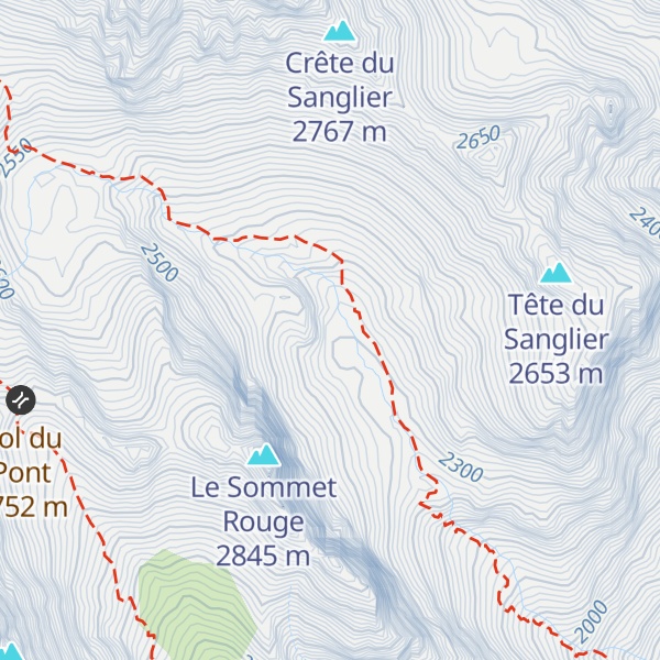 Map of Cabanne des Houers