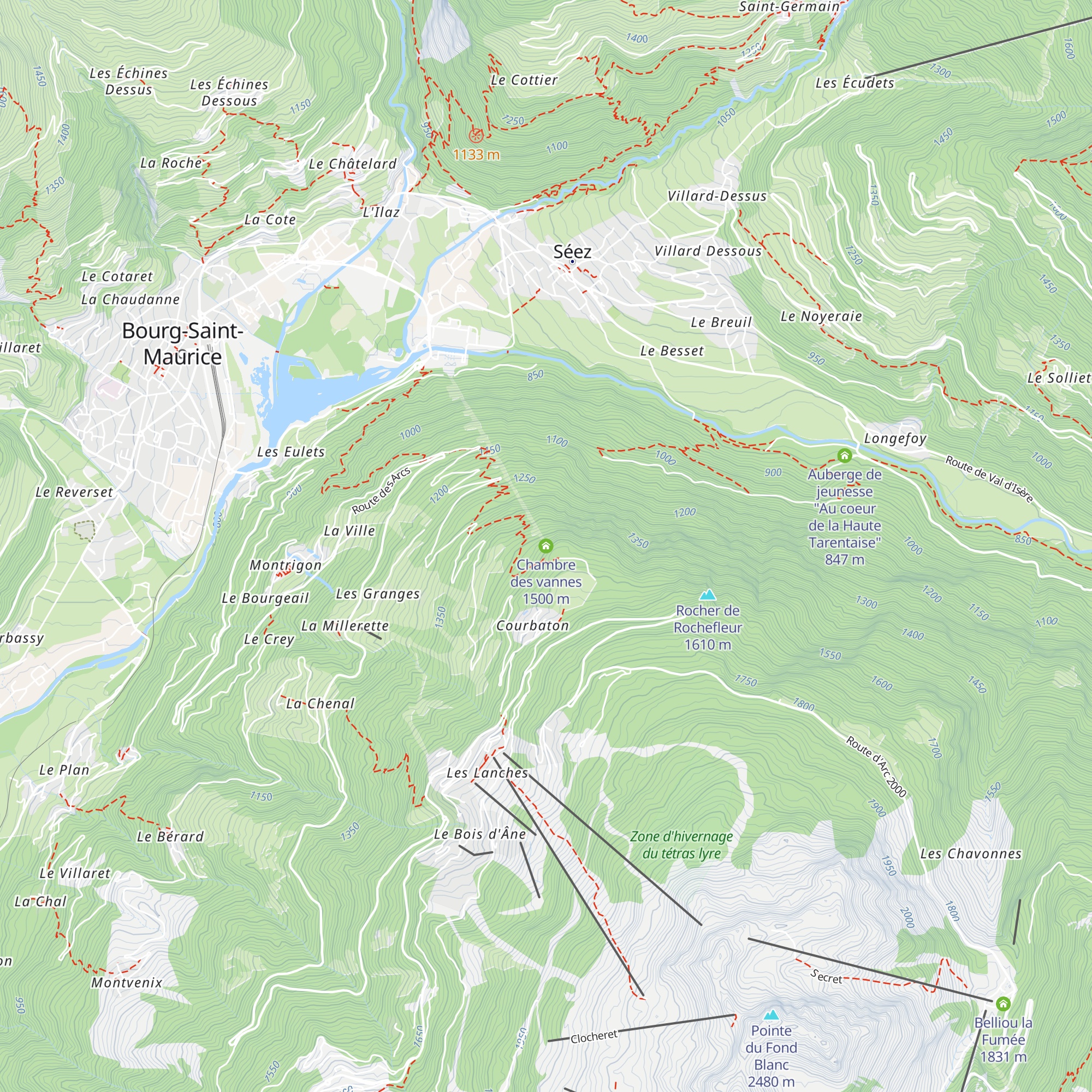 Chambre des vannes map