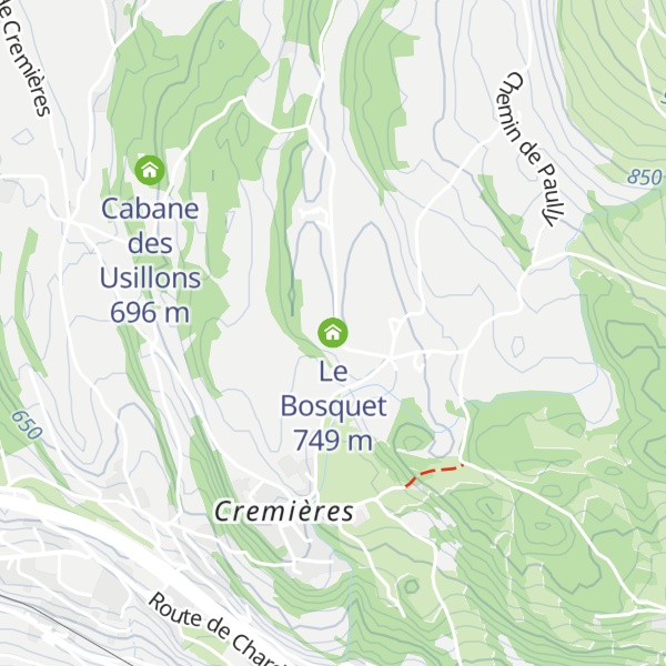 Map of Le Bosquet
