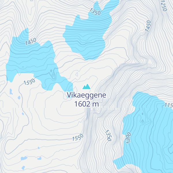 Map of Vikaeggene