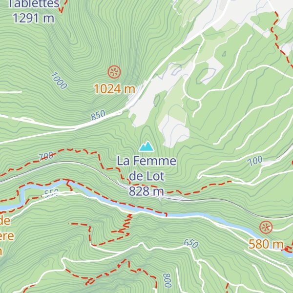 Map of La Femme de Lot