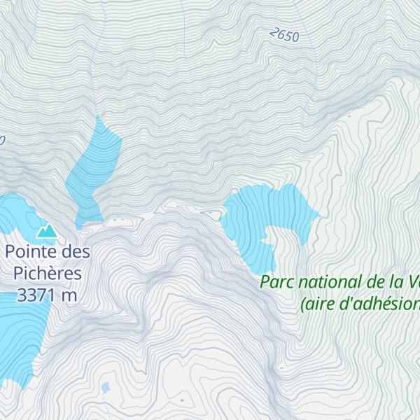 Map of Dôme des Pichères