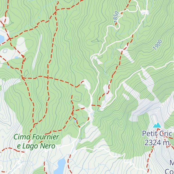 Map of Caserma Fonte Tana
