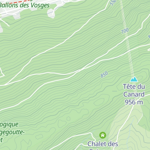 Map of Cabane du Grand Tournant