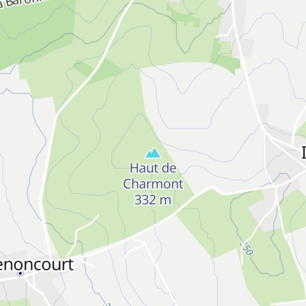 Map of Haut de Charmont